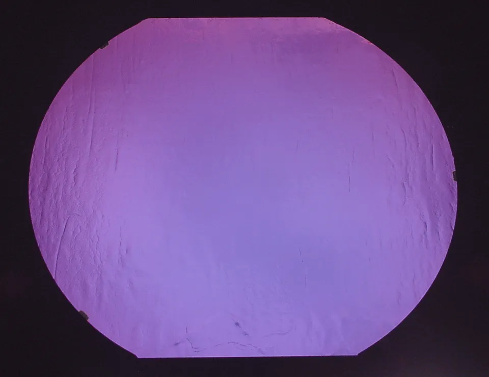 Cbs Dichroic Shop by Color vetro dicroico Yellow Purple 19"