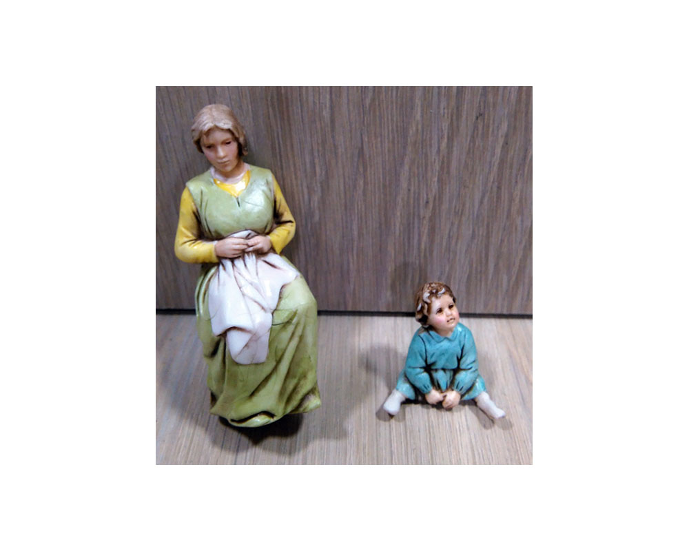 Ditta Montanini Gruppi Landi 0140-02 donna e bimbo gruppo