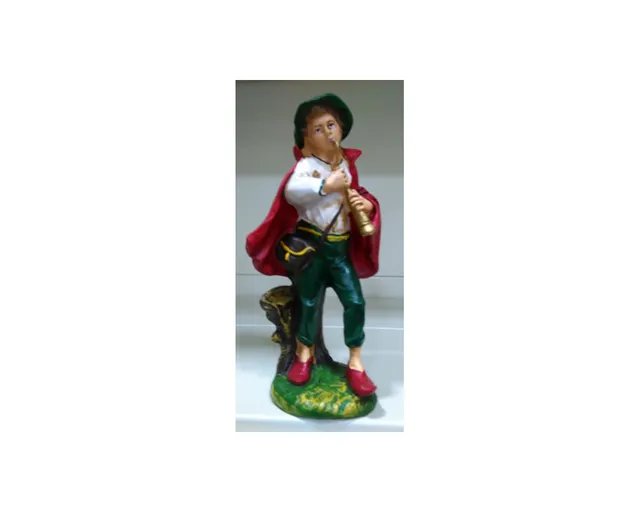 Ditta Montanini G328 pifferaio presepe carta pesta 20 cm