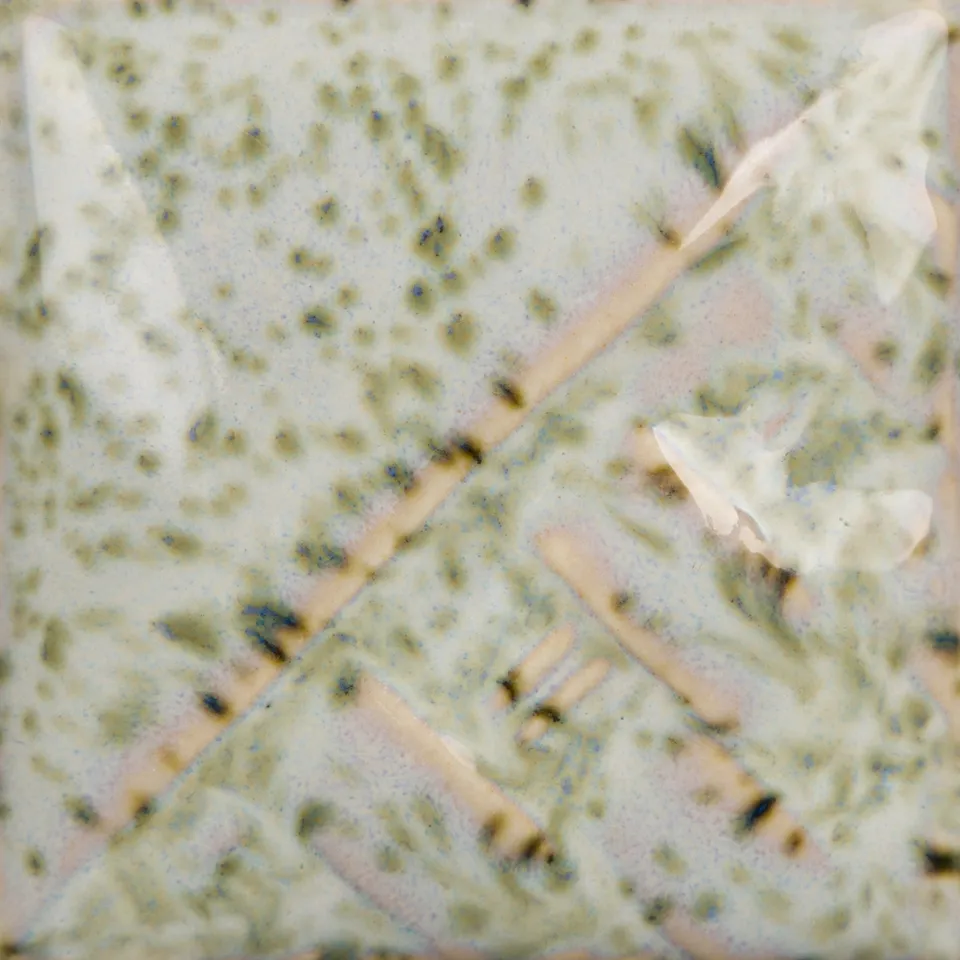 Mayco Stoneware Lily Pad smalto cristallino verde stagno
