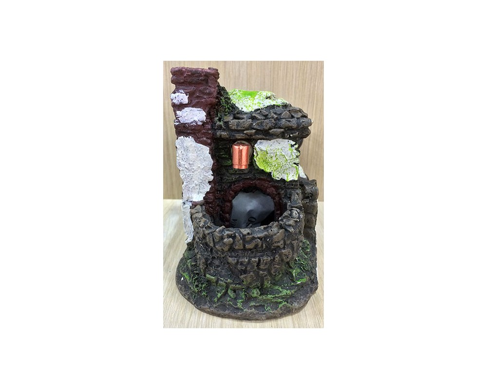 Ditta Montanini 84449-3 fontana presepe in resina H11 cm