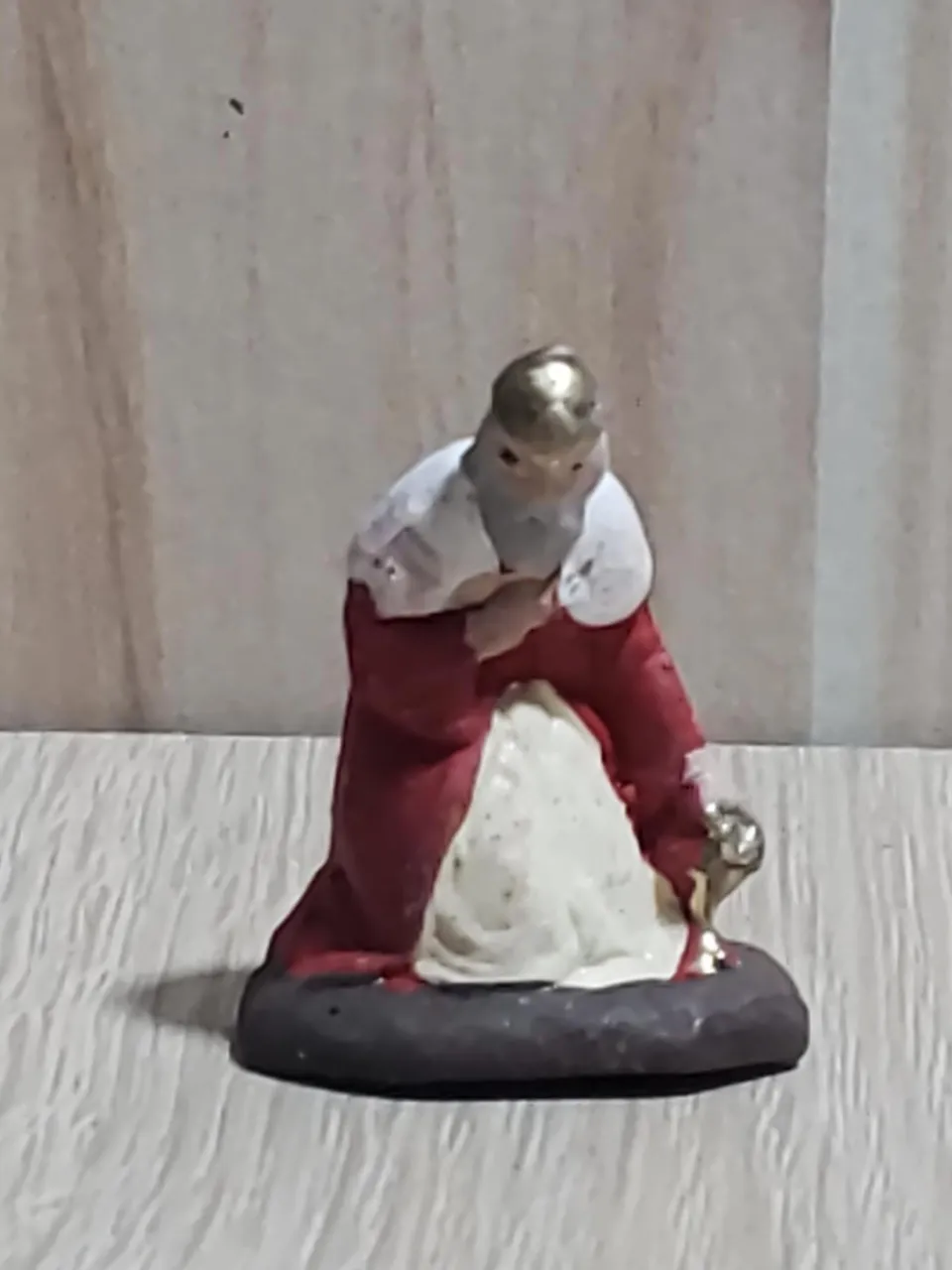 Montanini TC3009 Re Maggio statuina presepe terracotta