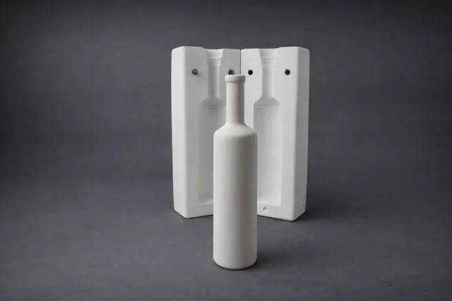 CERCO PM 503 Oil Bottle stampo gesso bottiglia olio 2 parti