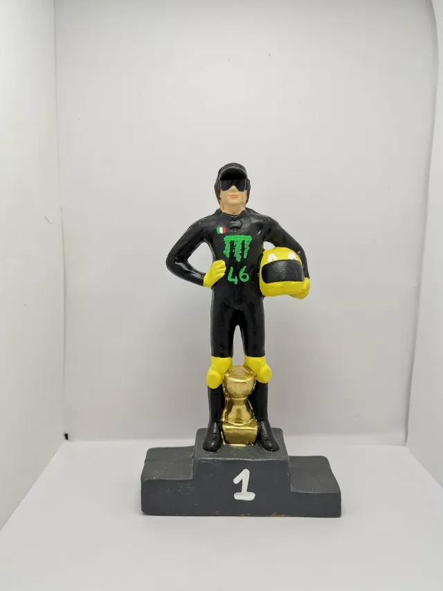 Ditta Montanini Personaggi famosi Valentino Rossi statuina 14-17 cm