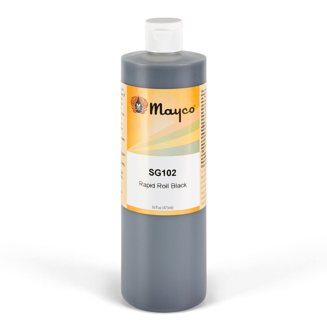 Mayco Rapid Roll Black SG102 smalto interno nero alimenti