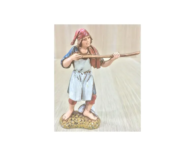 Montanini Pastori Landi 1072 Pizzaiolo pastore 10 cm resina