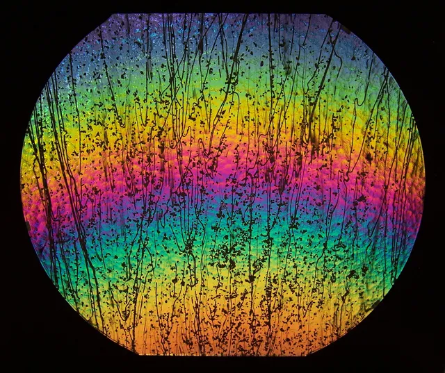 Cbs Dichroic Mardi Gras 4200 vetro Rainbow 2 COE 90
