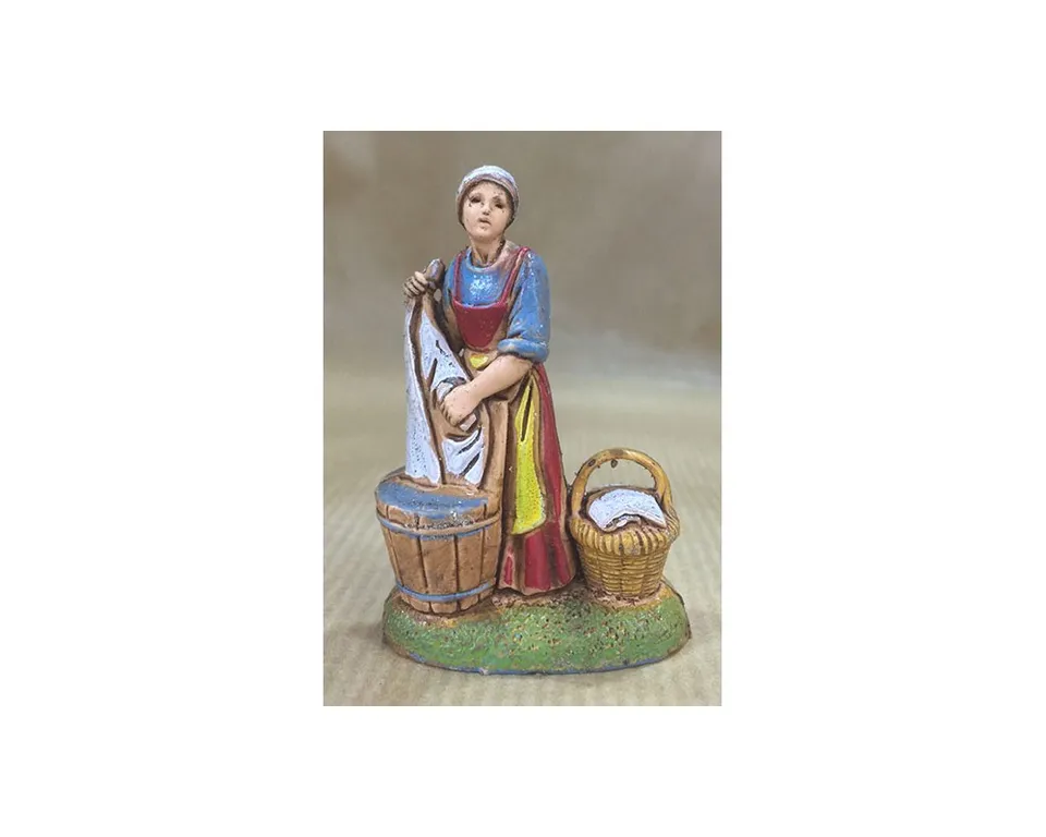 Montanini Pastori Landi 6041 Lavandaia Statuina Presepe