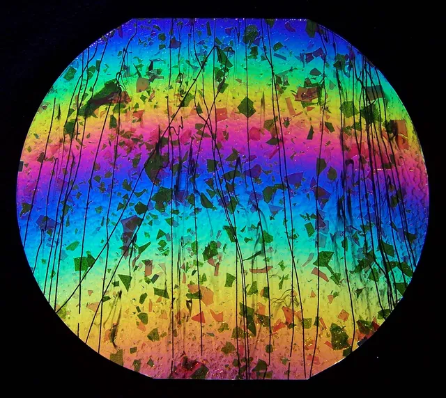 CBS Specialty vetro dicroico Fracture 4114 Rainbow 2 90 COE