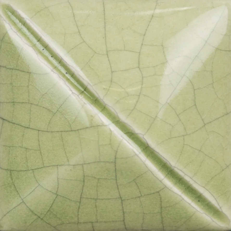 Mayco Classic Crackles Green Tea smalto craquelé verde