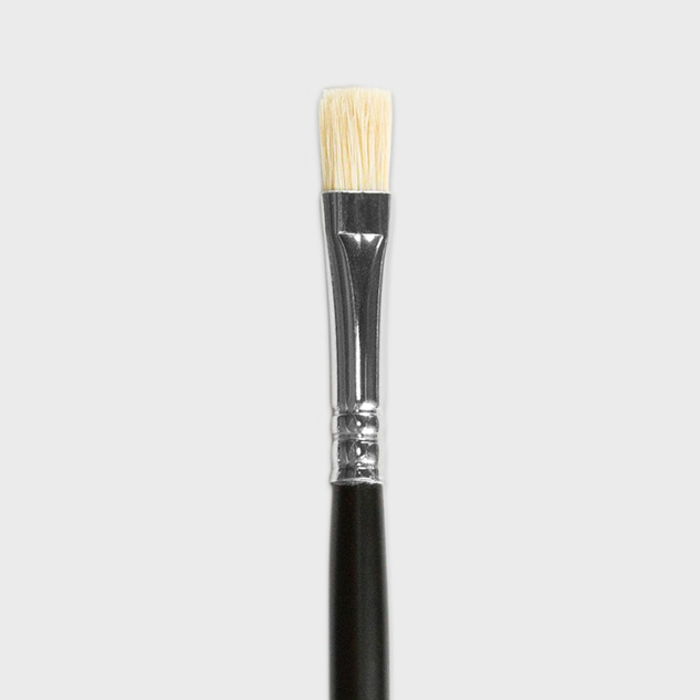 Mayco Brushes N.3 pennello piatto dry brush setole naturali