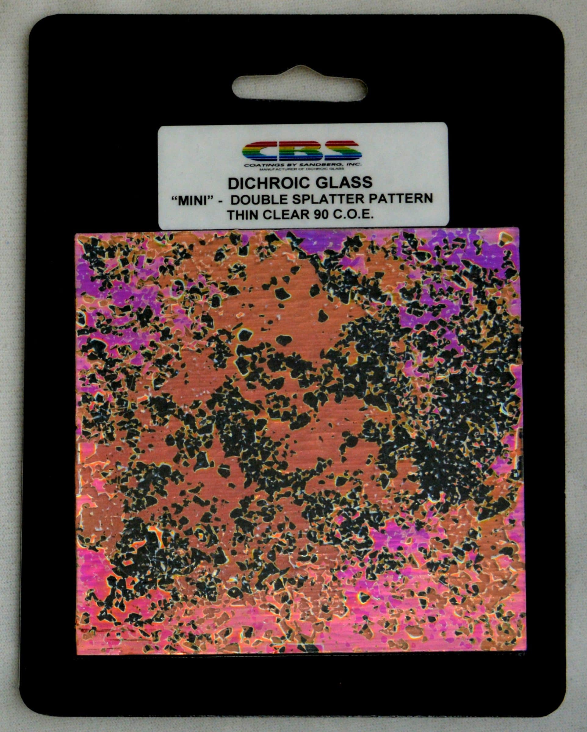 CBS 4X4 Mini-Double Splatter vetro fusione colori misti