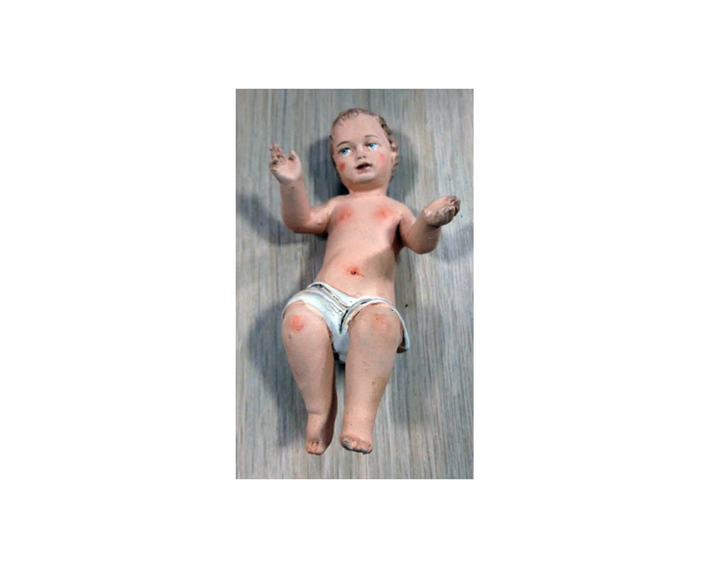 Ditta Montanini Teste di terracotta TV005 Bambino statuina presepe