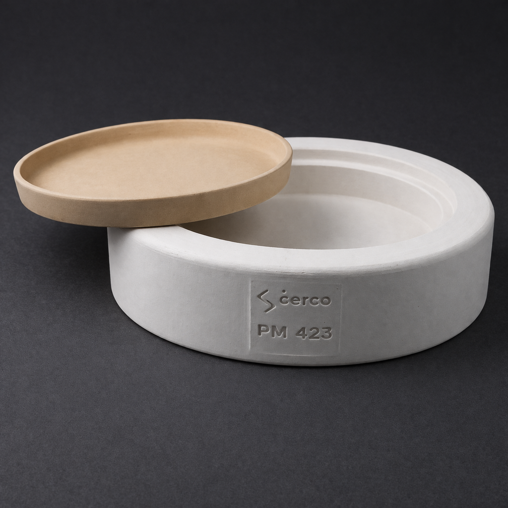CERCO Plaster Molds PM 423 Round Plate stampo piatto 15 cm