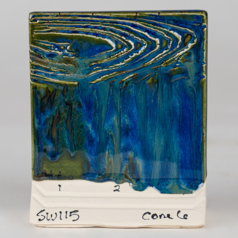 Mayco Foundations Midnight Rain smalto ceramica blu notte