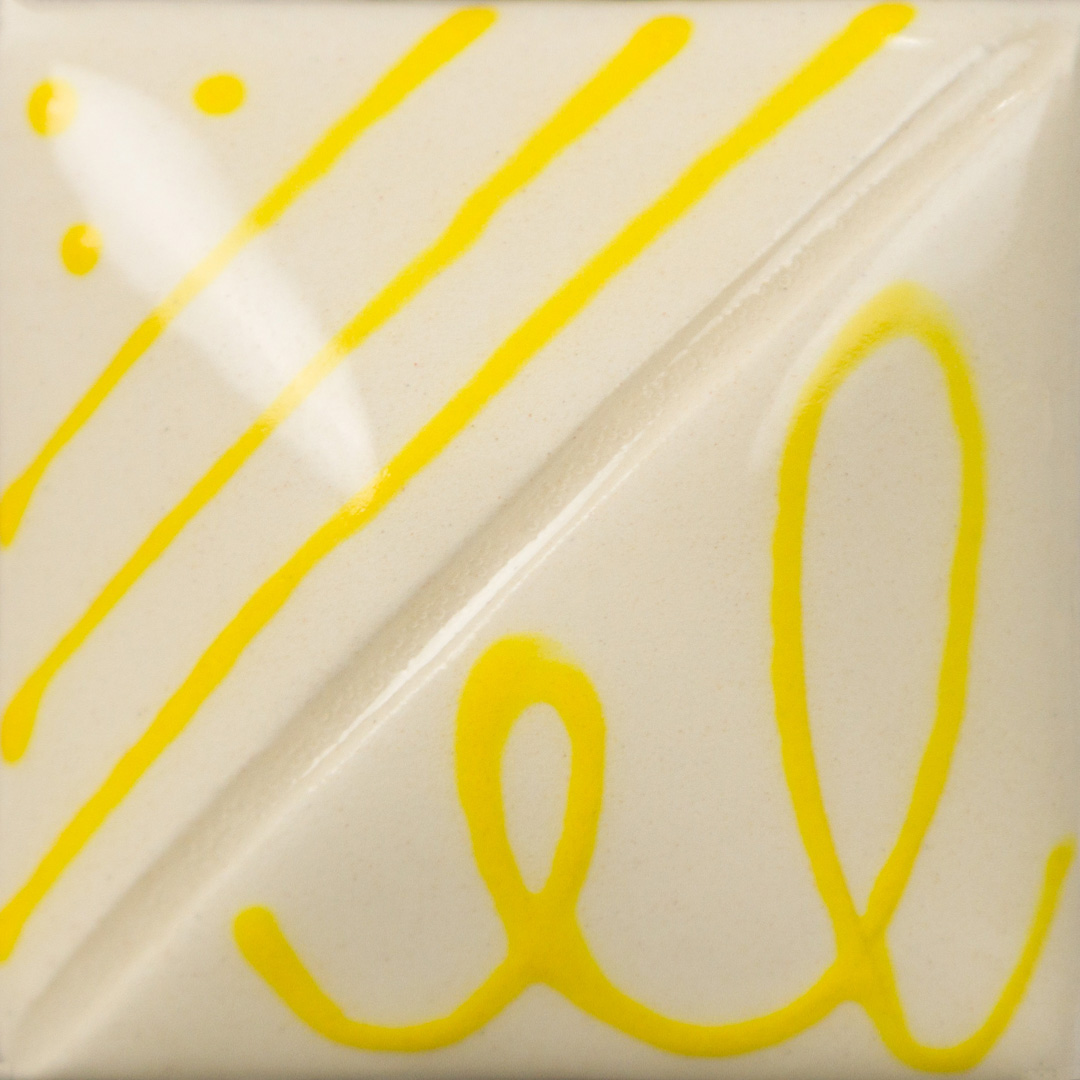 Mayco Designer Liner Yellow smalto ceramica giallo opaco