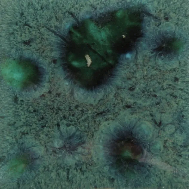 Mayco Jungle Gems Peacock Green smalto ceramico verde