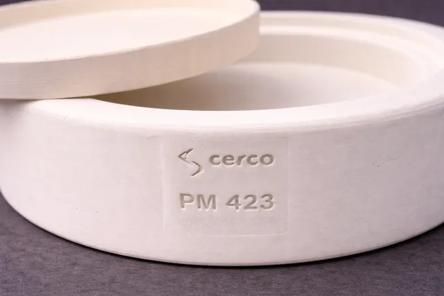 CERCO Plaster Molds PM 423 Round Plate stampo piatto 15 cm