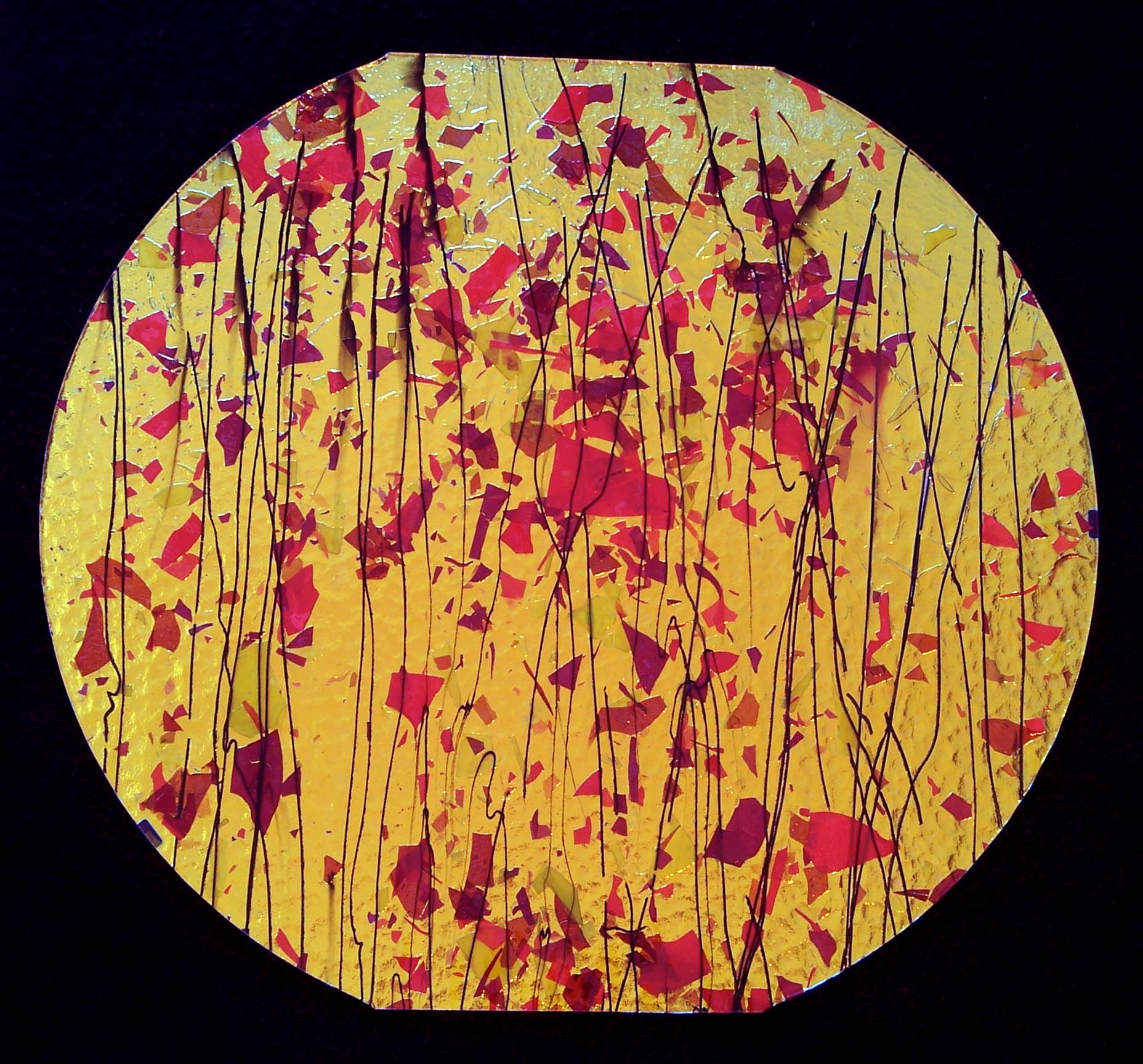 Cbs Fracture 4111 vetro dicroico cyan copper 90 COE