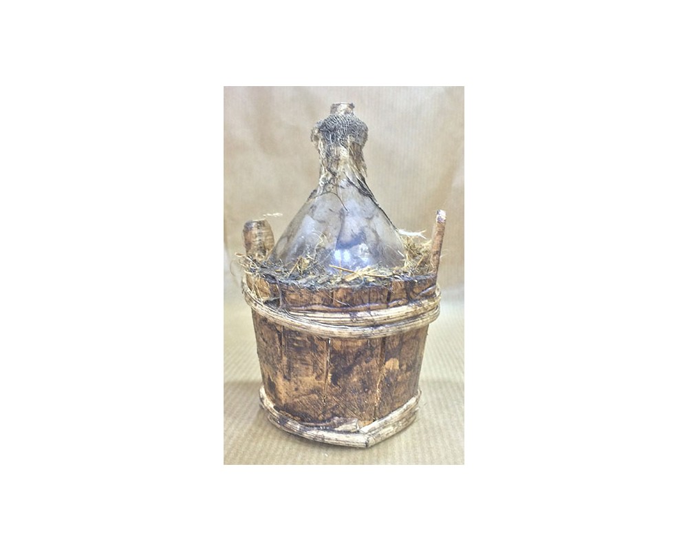 Ditta Montanini AV9 damigiana miniatura h 10 cm presepe