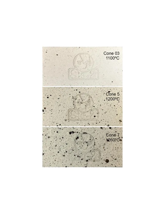 Cerama Impasti Luna SIo-2 grès bianco avorio maculato