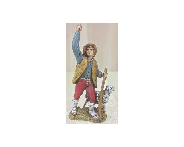 Ditta Montanini Pastori Landi 8013 Pastore Pecora statuina 8cm