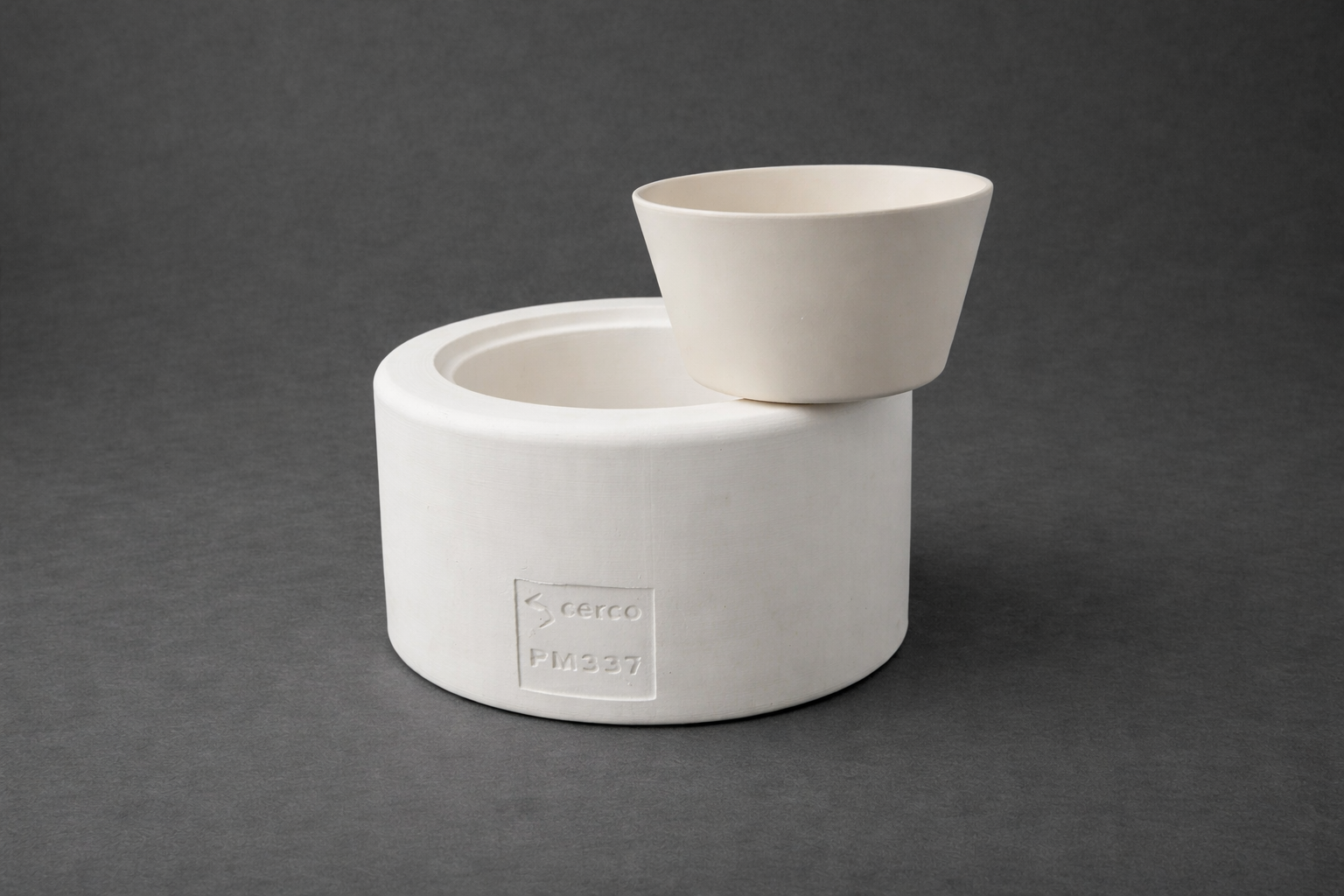 CERCO Plaster PM 337 stampo ciotola bocca larga 20 cm gesso