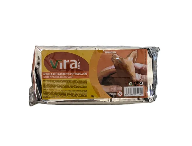 Vira Terracotta MHC-000912 argilla autoindurente rossa