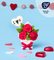 Pott'd Projects Date Night Eternal Roses fiori argilla coppia