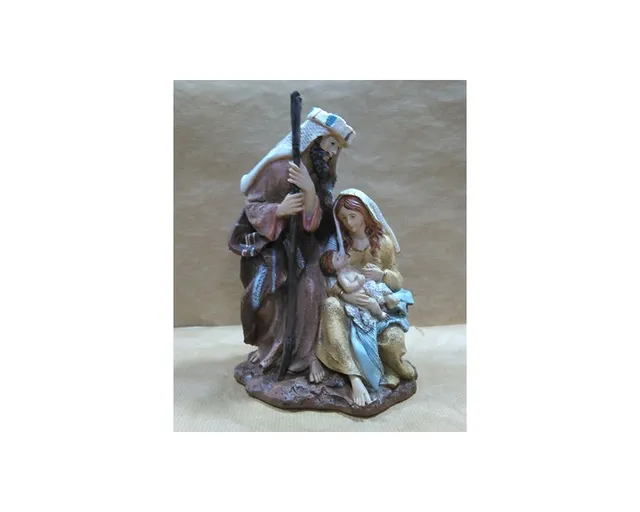 Ditta Montanini XNR17 natività resina presepe H 19 cm