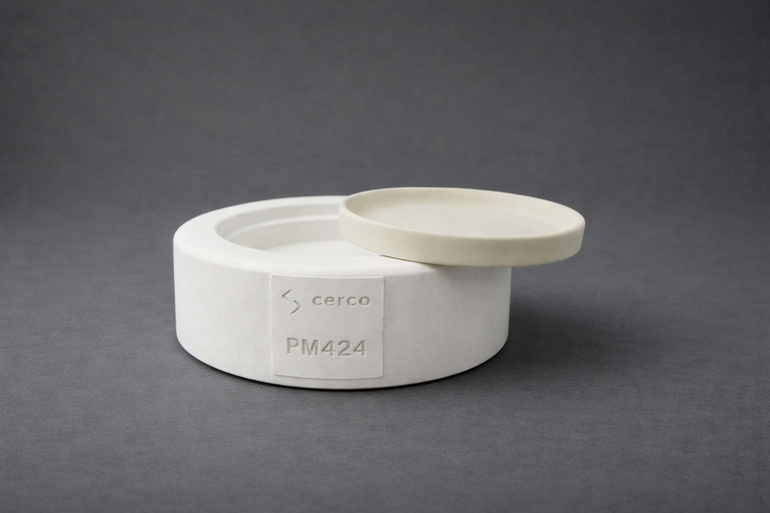 CERCO PM 424 Round Edged Plate stampo gesso ceramica 17,8 cm