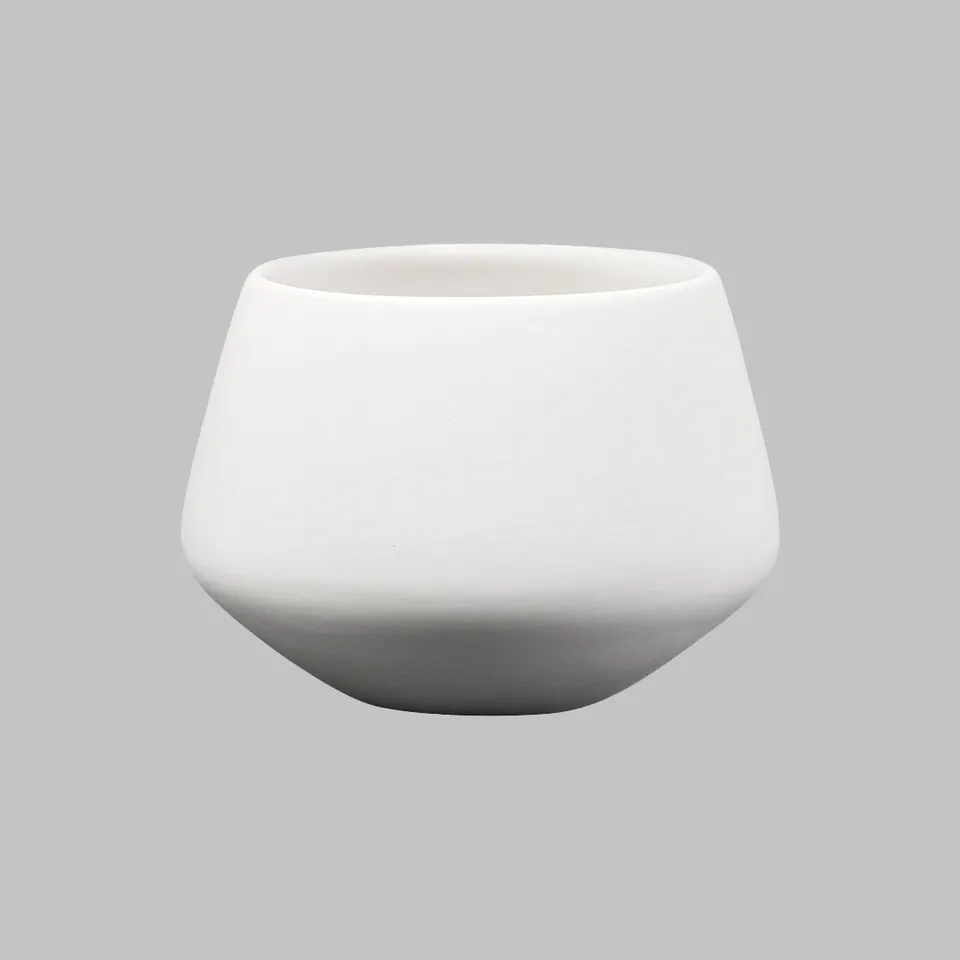 Mayco Earthenware Bisque Flora Vase vaso ceramica grezza