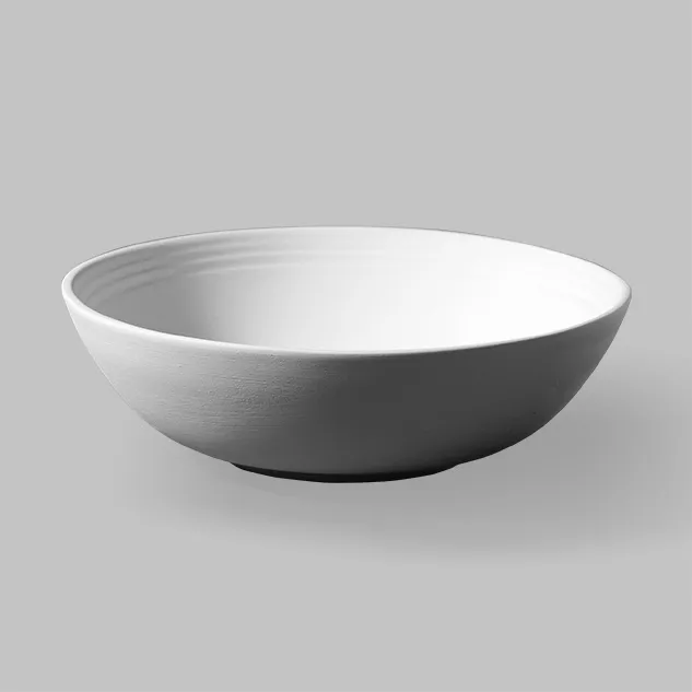 Mayco Stoneware Bisque Serving Bowl 9 ciotola biscotto