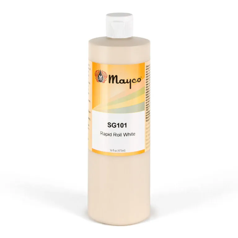 Mayco Rapid Roll White SG101 Smalto Bianco Interno