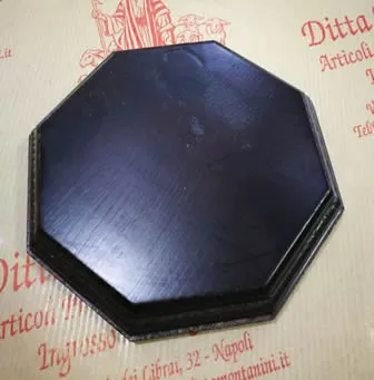Ditta Montanini Basi di legno base esagonale 13x13 in legno