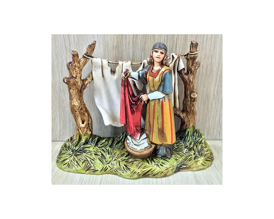 Ditta Montanini Landi 1029-07 Lavandaia Gruppo Presepe