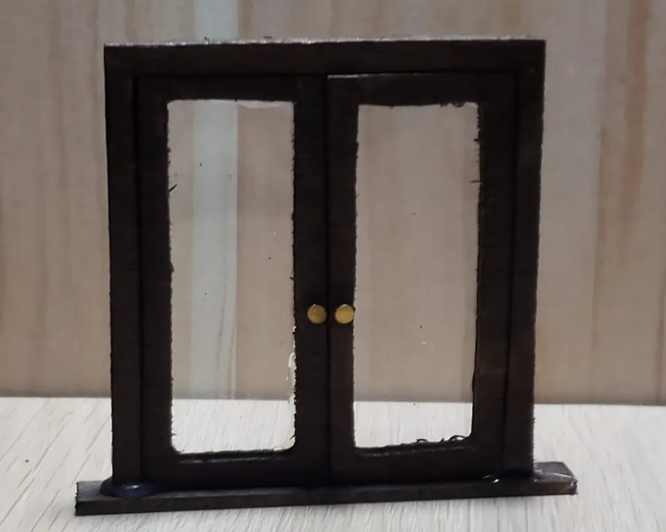 Ditta Montanini Ringhiere FL0 Finestra 6x6 cm per Presepe