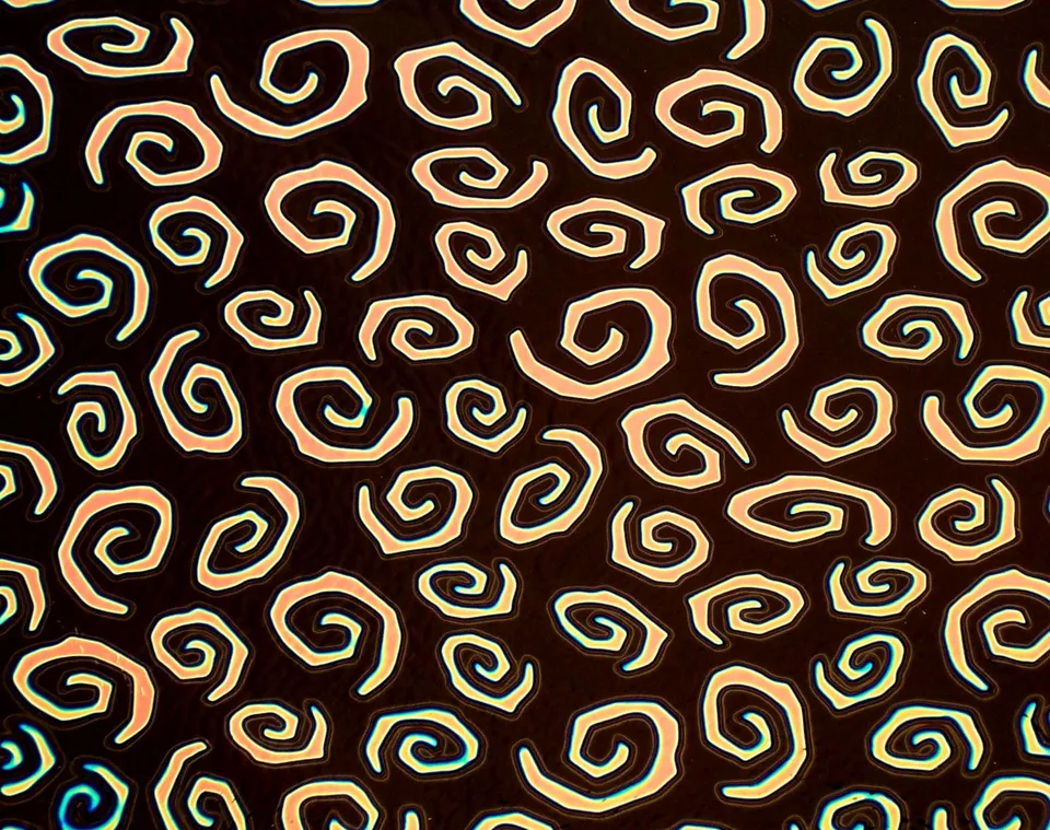 Cbs Borderline Quarter Sheets vetro Spirals Salmon quarto