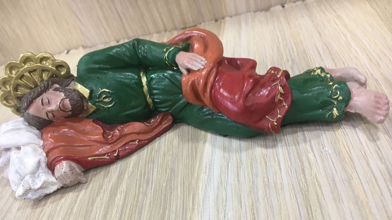 Ditta Montanini Pastori Landi San Giuseppe Dormiente statuetta