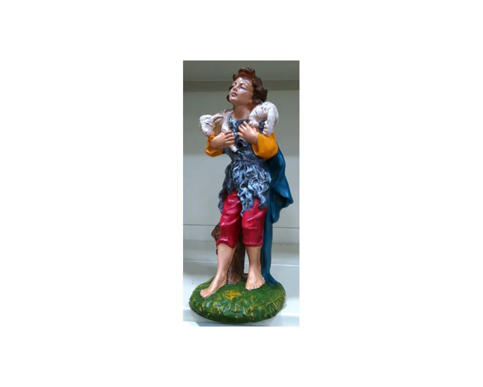 Ditta Montanini G423 Buon Pastore Statua Presepe 30 cm