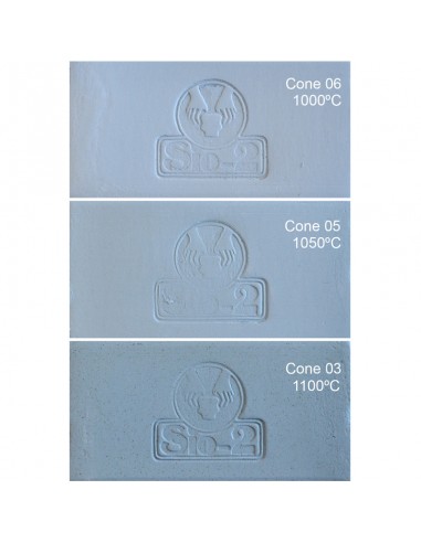 Sio-2 PLA blu argilla ceramica bassa temperatura