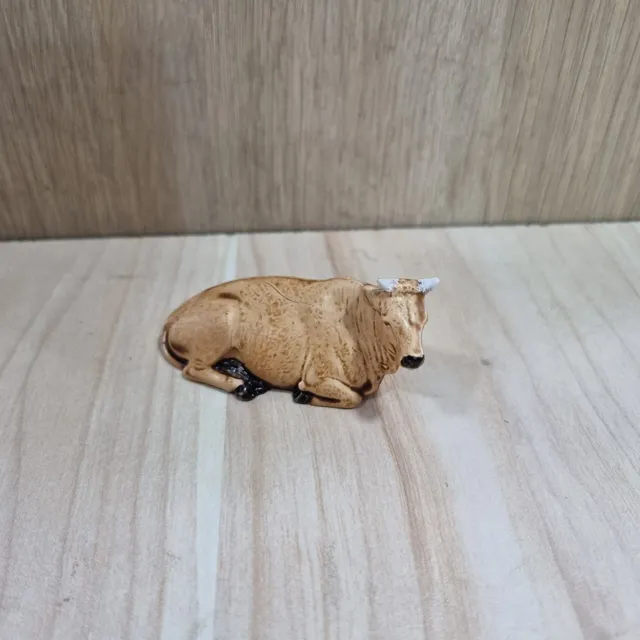 Ditta Montanini Pastori Landi 6504 bue 6,5 cm presepe