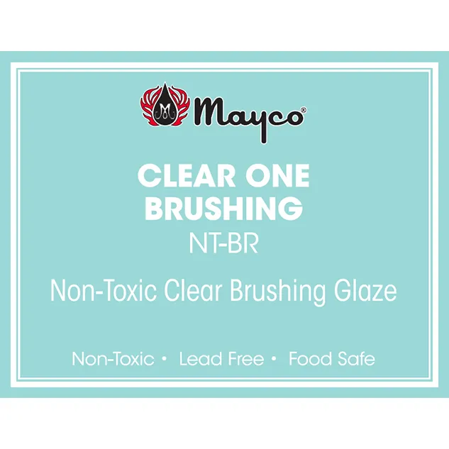 Mayco Low Fire Clear-Brushing Clear One Smalto Trasparente