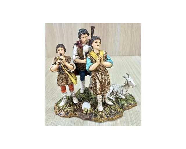 Landi 1038-00 gruppo musicanti presepe resina