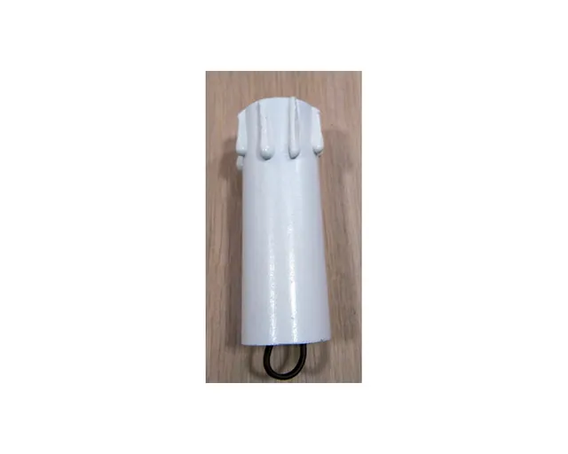 Montanini CD014 Candela Legno E27 H 10 cm D 3,5 cm