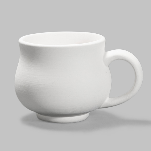 Mayco Stoneware Bisque Carmen Mug tazza biscotto ceramica