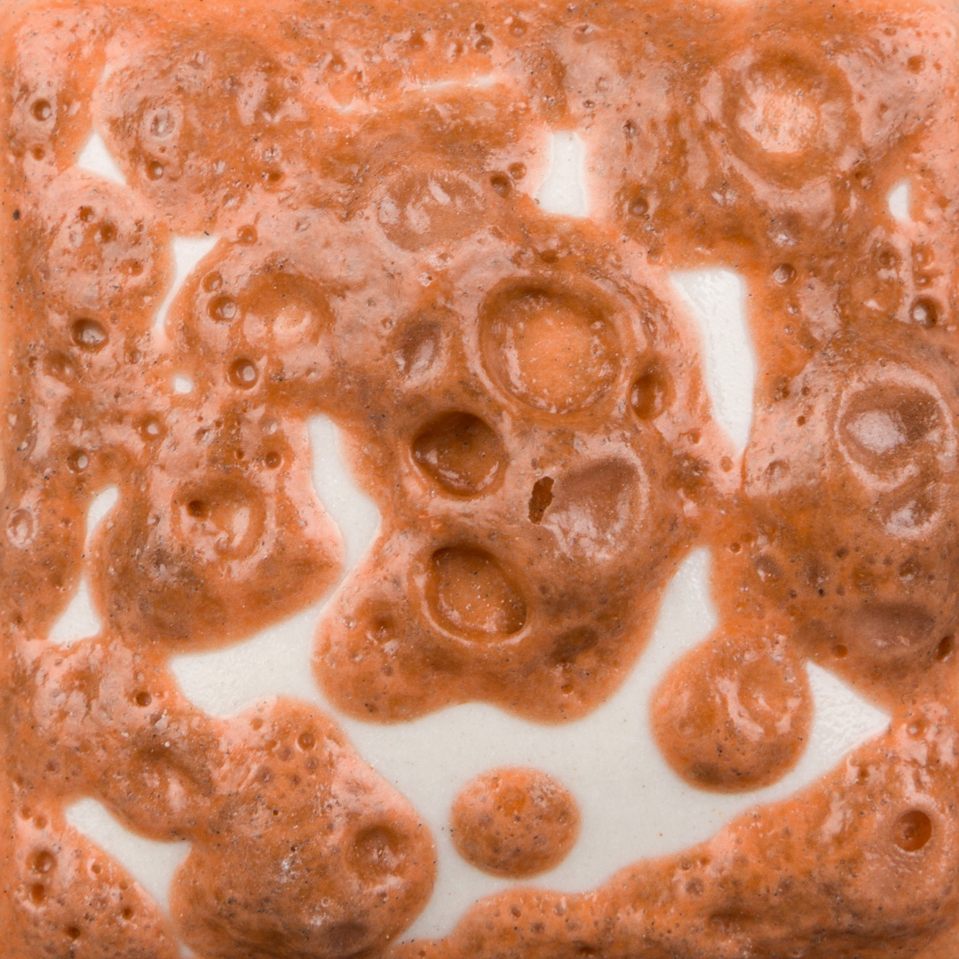 Mayco Ritual Glaze Orange Moon Rocks smalto arancio