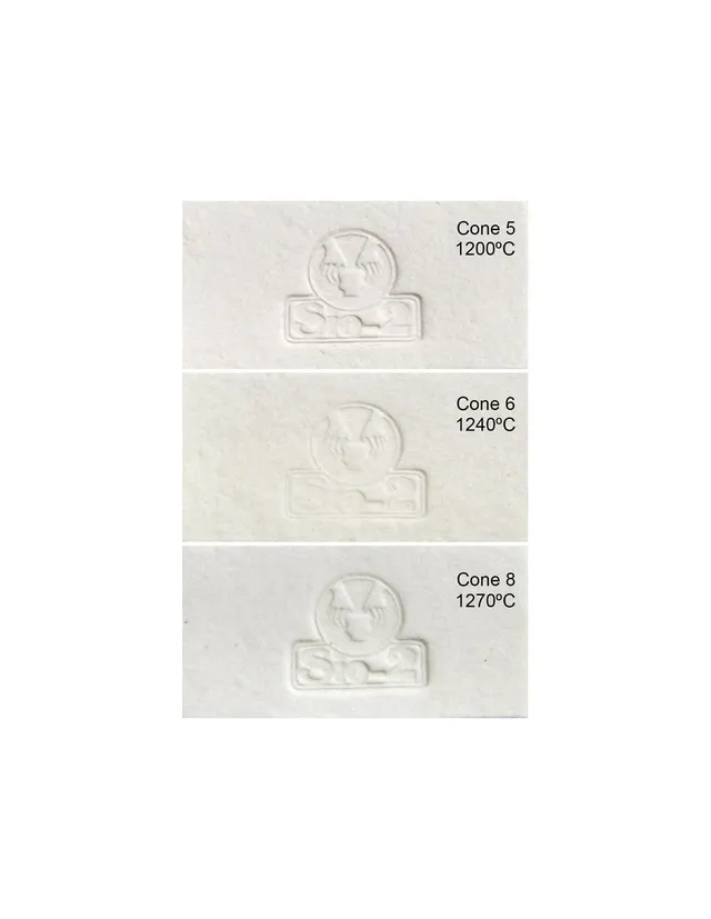 Cerama Impasti ceramici Cellulain SIo-2 porcellana bianca carta