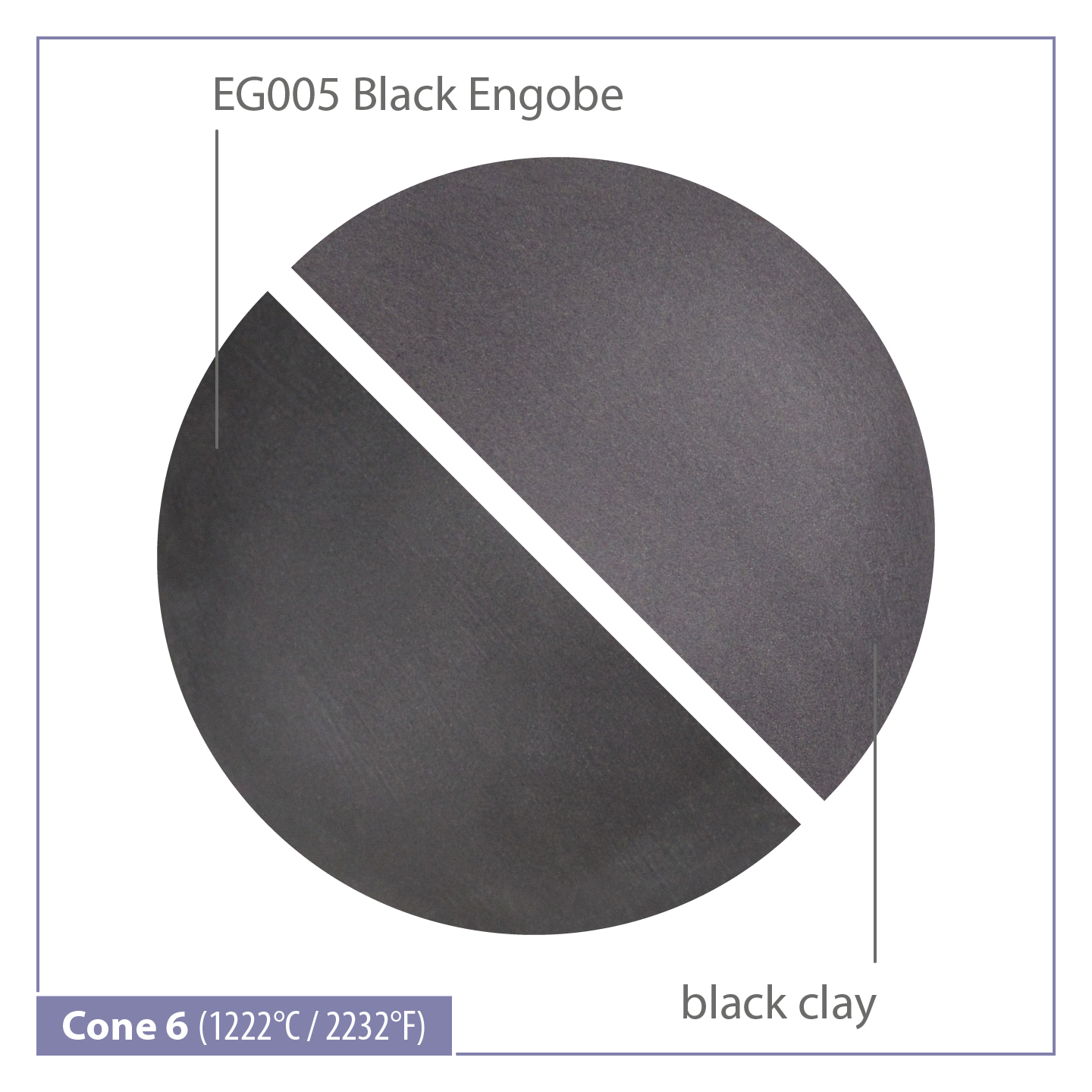 Mayco Stoneware Engobes Black ingobbio nero