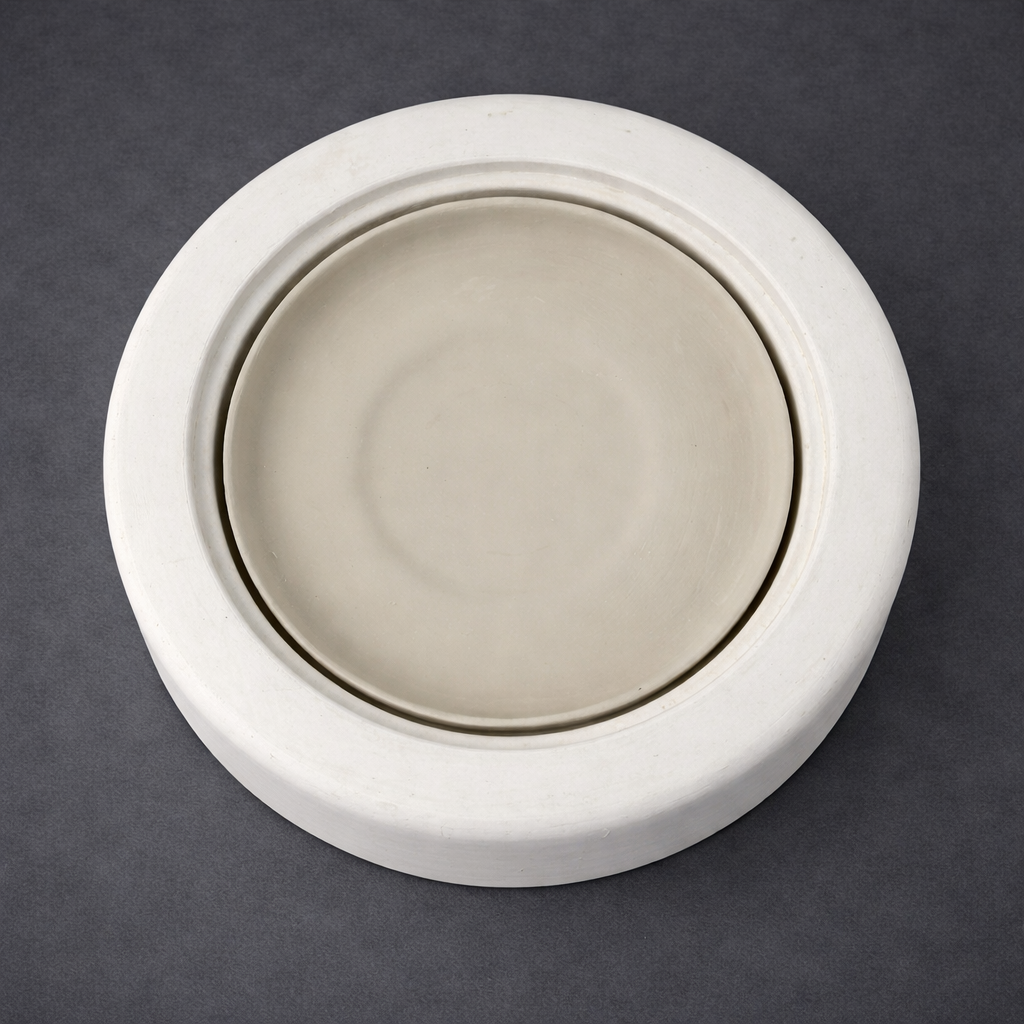 CERCO PM 496 stampo gesso piattino Bevel Saucer 15 cm